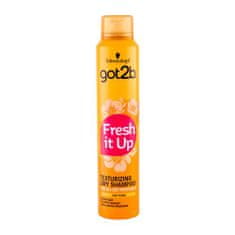 Schwarzkopf Got2b Fresh It Up Texturizing suh šampon s cvetličnim vonjem 200 ml za ženske