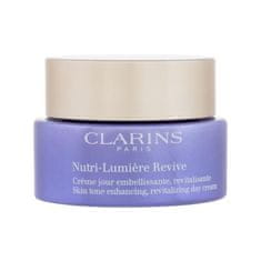 Clarins Nutri-Lumière Revive Skin Tone Enhancing, Revitalizing Day Cream dnevna poživitvena krema za obraz 50 ml za ženske