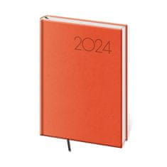 Dnevnik 2024 dnevni A5 Natisni Pop - oranžna
