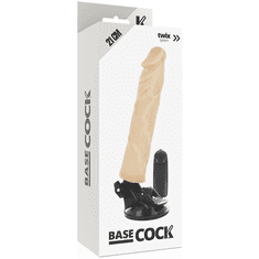 Basecock VIBRATOR BaseCock Realistic Remote Control FL 21,0 cm