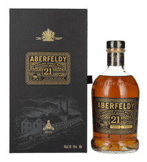 Aberfeldy Škotski whisky 21 YO + GB 0,7 l