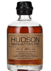 Hudson Ameriški whiskey Manhatten Rye Batch 0,35 l