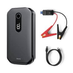 NEW Baseus Super Energy Car Jump Starter 12000mAh, 1000A, USB (črn)