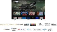 TCL 98C805 4K UHD QLED Mini LED televizor, Google TV