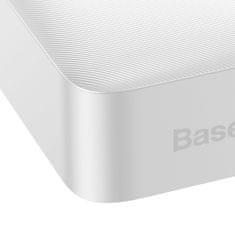 BASEUS Bipow powerbank s hitrim polnjenjem 20000mAh 15W USB microUSB 25cm bela