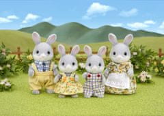 Sylvanian Families družina sivih zajcev