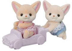 Sylvanian Families Dvojčka z avtomobilom