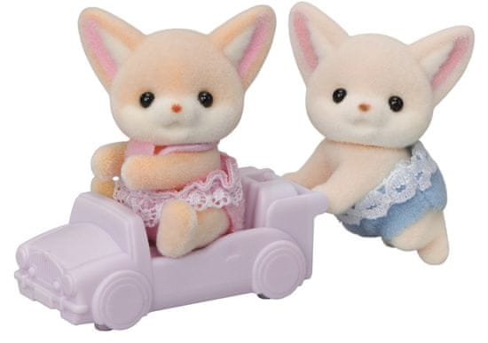 Sylvanian Families Dvojčka z avtomobilom