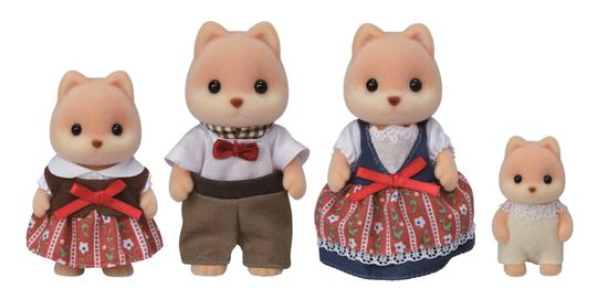 Sylvanian Families Družina karamelnih psov