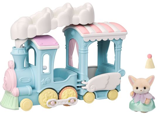 Sylvanian Families Mavrični vlak z oblakom