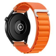 BStrap Nylon Loop pašček za Samsung Galaxy Watch 3 41mm, orange
