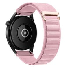 BStrap Nylon Loop pašček za Samsung Galaxy Watch 3 41mm, powder sand