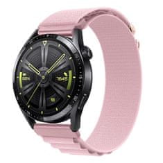 BStrap Nylon Loop pašček za Huawei Watch GT2 42mm, powder sand