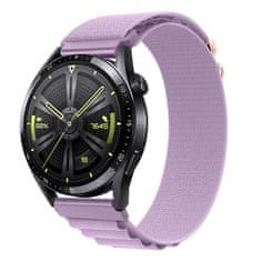 BStrap Nylon Loop pašček za Samsung Galaxy Watch 42mm, lavender