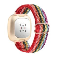 BStrap Pattern pašček za Xiaomi Watch S1 Active, red rainbow