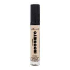 Wet n wild MegaLast Incognito All-Day Full Coverage Concealer dolgoobstojen tekoči korektor 5.5 ml Odtenek medium neutral