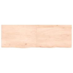 Greatstore Mizna plošča 20x40x(2-4) cm neobdelana trdna hrastovina