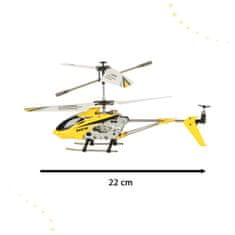 Syma RC helikopter S107H 2,4GHz RTF rumena