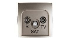shumee Simon Basic RD/TV/SAT antenska vtičnica satin BMZAR-SAT10/P.01/29