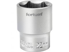 Fortum Vtična glava 1/2", 22mm, L 38mm