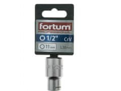 Fortum Vtična glava 1/2", 11mm, L 38mm