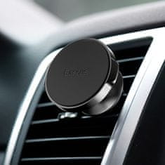 BASEUS Magnetno držalo za avtomobil za prezračevalno rešetko Small Ears - črno