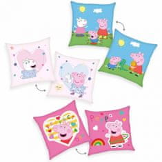 Herding Dvostranska okrasna blazina 40/40cm PEPPA PIG / SET 3