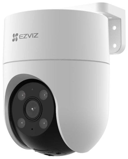 EZVIZ IP kamera H8C 2K/ PTZ/ Wi-Fi/ 3Mpix/ zaščita IP65/ objektiv 4 mm/ H.265/ IR osvetlitev do 30 m/ bela