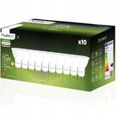 LUMILED 10x LED žarnica GU10 1,5W = 15W 135lm 4000K Nevtralno bela 120°