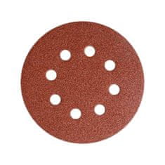 KLINGSPOR Samolepilni abrazivni disk 125mm PS18EK gr.220 GLS5 8-HOTS/50pcs.