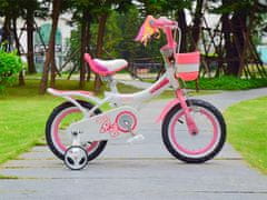 Toys Royal Baby Bike JENNY 14 palcev + potisna palica RB14G-4