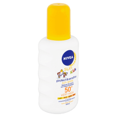 Nivea Sun Kids Spray SPF 50+ (Sensitive Protect & Care Sun Spray) 200 ml