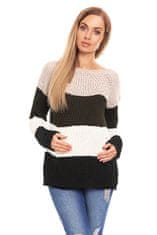 PeeKaBoo Ženski nosečniški pulover Bogyilloas kaki Universal