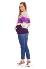 PeeKaBoo Ženski nosečniški pulover Bogyilloas vijolična Universal