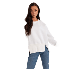 Ex moda Ženska bluza z asimetričnim zaključkom MERILYN ecru EM-BL-757.83P_401087 Univerzalni