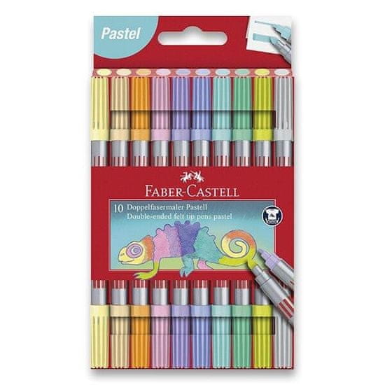 Faber Castell Dvostranski markerji - pastelni 10 kosov