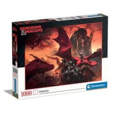 Clementoni Puzzle Dungeons &amp; Dragons - Bojevniki 1000 kosov