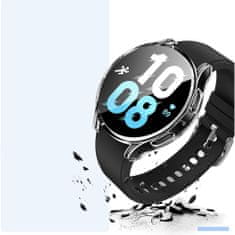 Tech-protect Defense ovitek z zaščitnim steklom za Samsung Galaxy Watch 6 40mm, črna