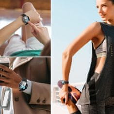 Tech-protect Defense ovitek z zaščitnim steklom za Samsung Galaxy Watch 6 44mm, prozoren