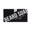 Beard Soap Wesley Wood trdo milo za čiščenje brade 50 g za moške
