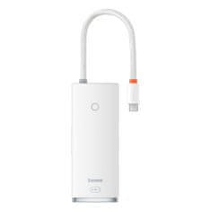 Noah Večnamenski HUB Lite serije USB-C 2x USB PD HDMI SD/TF bela