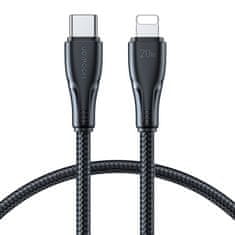 Joyroom Surpass Series USB-C - Lightning 20W kabel za iPhone 1,2 m črn