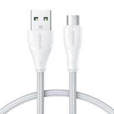 slomart joyroom usb kabel - micro usb 2.4a surpass serija za hitro polnjenje in prenos podatkov 0,25 m bel (s-um018a11)