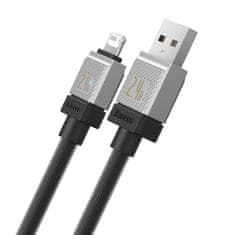 slomart kabel usb - lightning 2.4a 1m baseus coolplay - črn