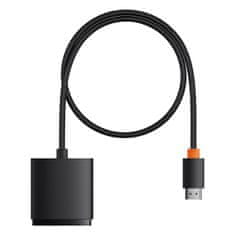 PRO 2 v 1 HDMI 4K 60Hz dvosmerni razdelilni adapter AirJoy 1m črn