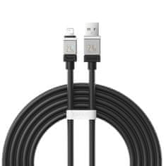 slomart kabel usb - lightning 2.4a 1m baseus coolplay - črn