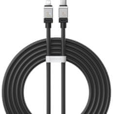 slomart kabel usb c - lightning 20w 1m baseus coolplay - črn