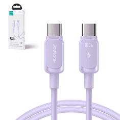 Joyroom Kabel USB-C - USB-C 100W 1,2 m vijolične barve