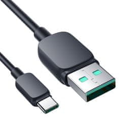 slomart kabel usb - usb c 3a 1,2 m joyroom s-ac027a14 - črn