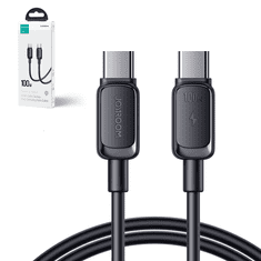 Joyroom Kabel USB-C - USB-C 100W 1,2 m črn